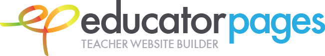 Educator Pages, Teacher Website Builder
